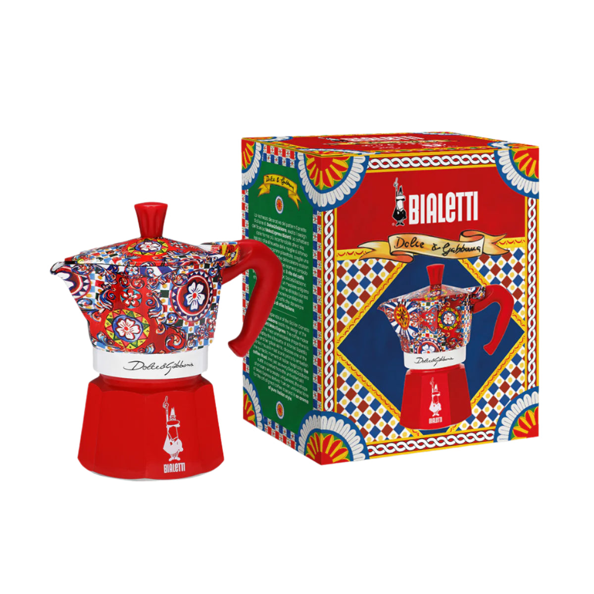 Bialetti Moka Express | Dolce&Gabbana Sicilian Cart | Exclusive Edition