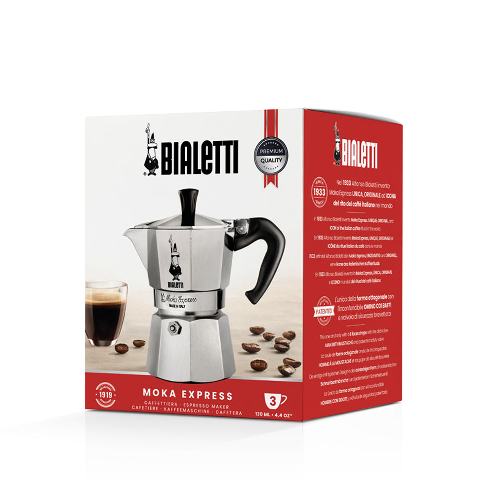Bialetti Moka Express | The Original Stovetop Coffee Maker