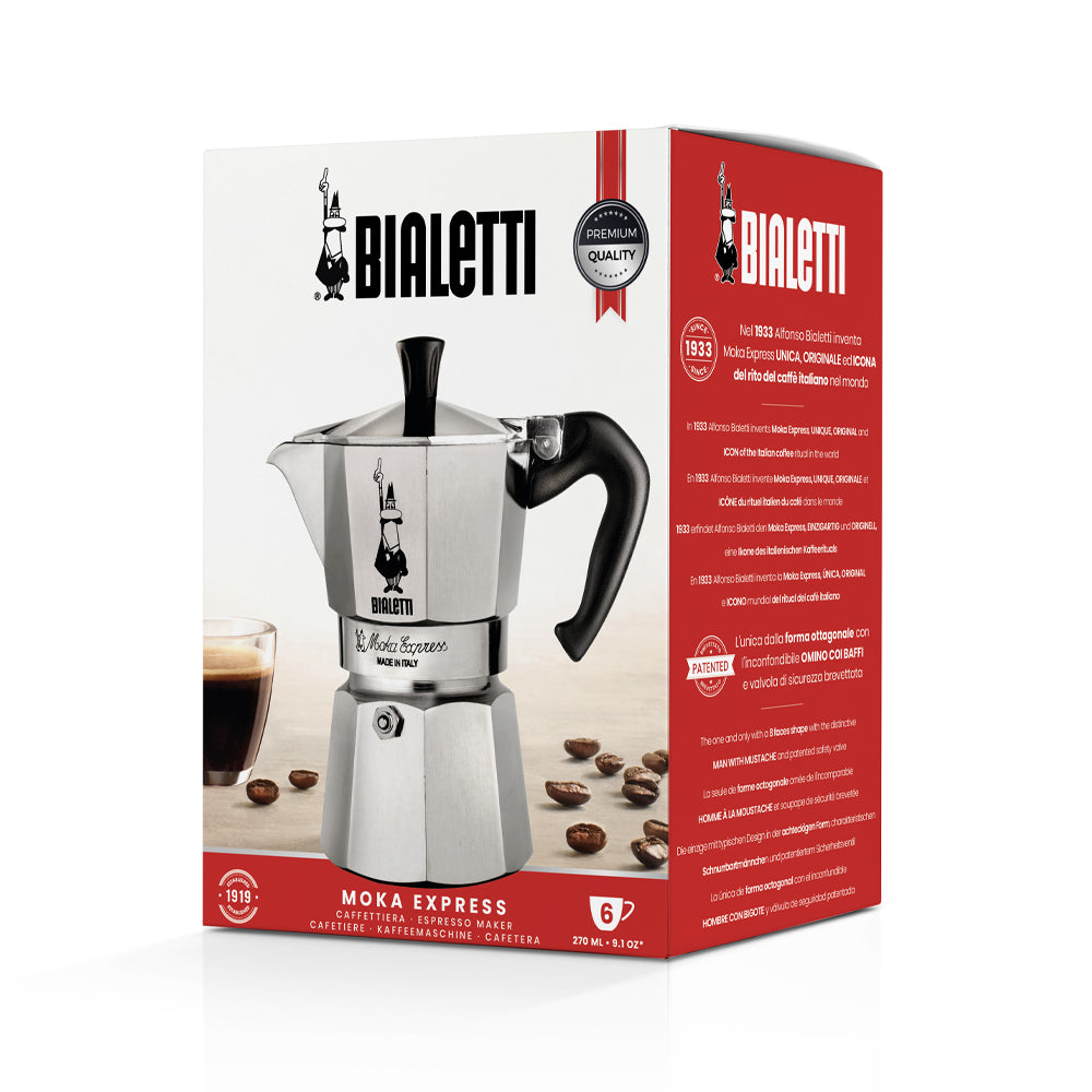 Bialetti Moka Express | The Original Stovetop Coffee Maker