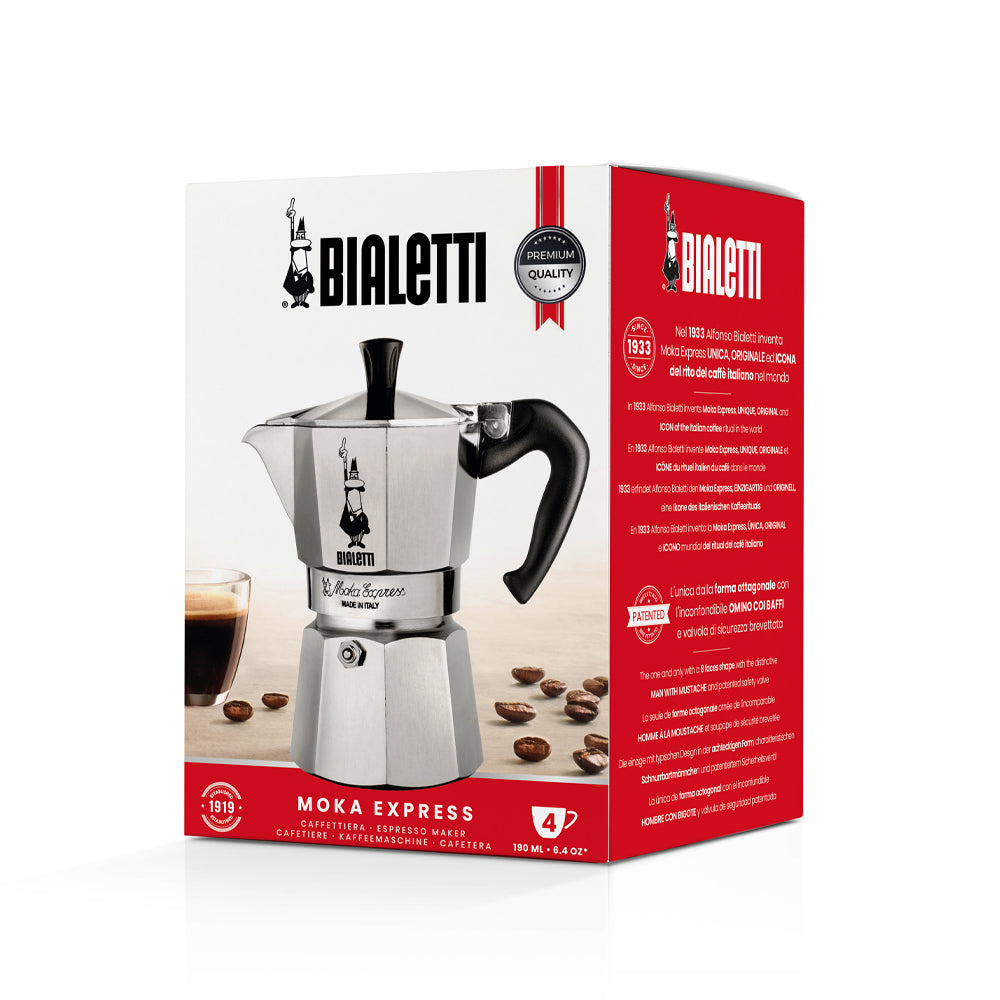 Bialetti Moka Express | The Original Stovetop Coffee Maker