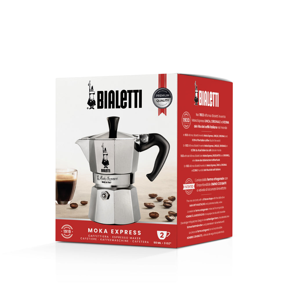 Bialetti Moka Express | The Original Stovetop Coffee Maker