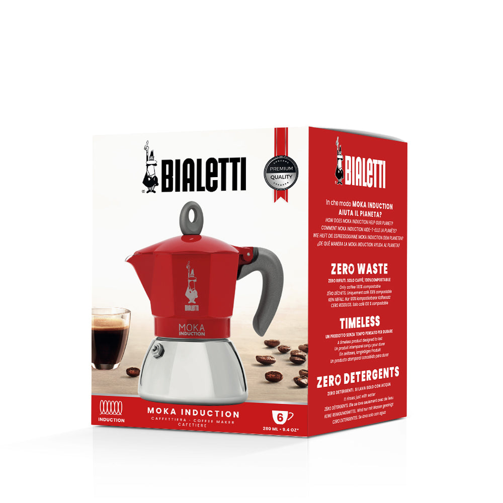 Bialetti Moka Induction Coffee Maker | Compatible with All Hobs