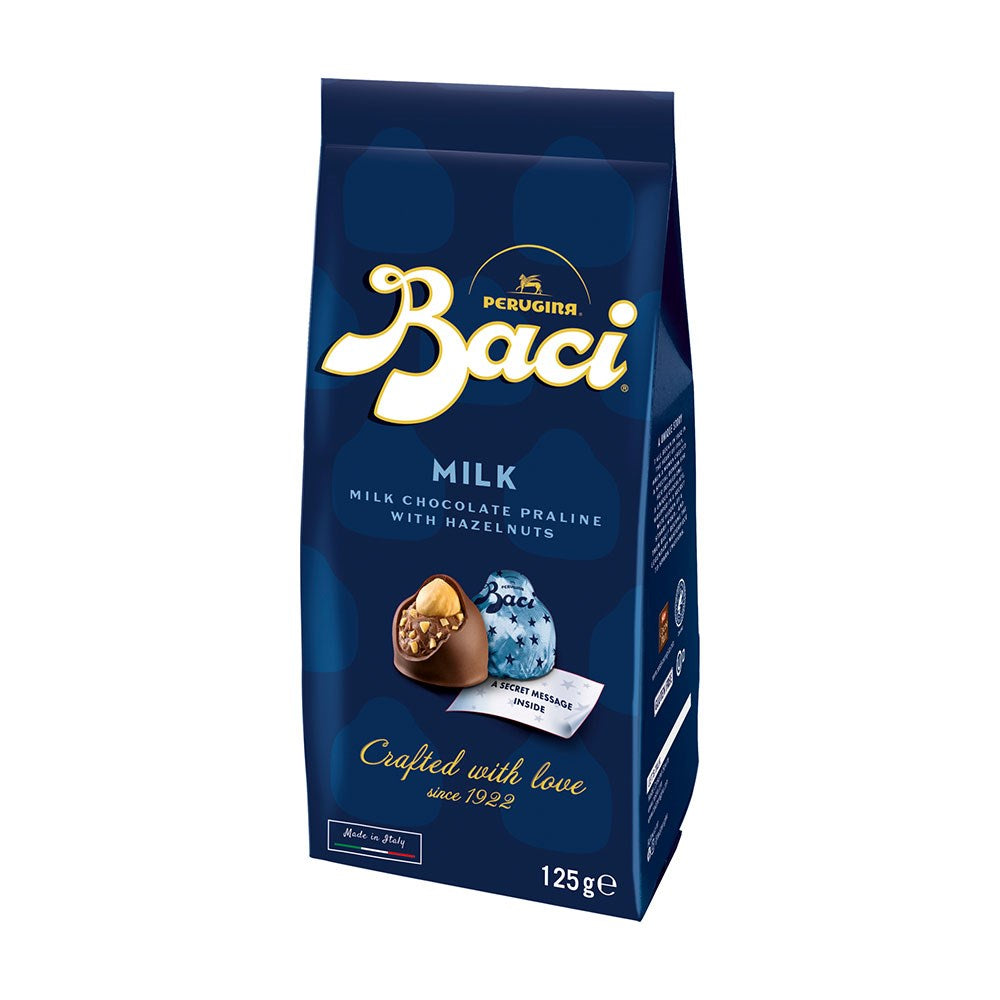 Baci Milk Chocolate Hazelnut Pralines | 125g Bag, 4 Pack