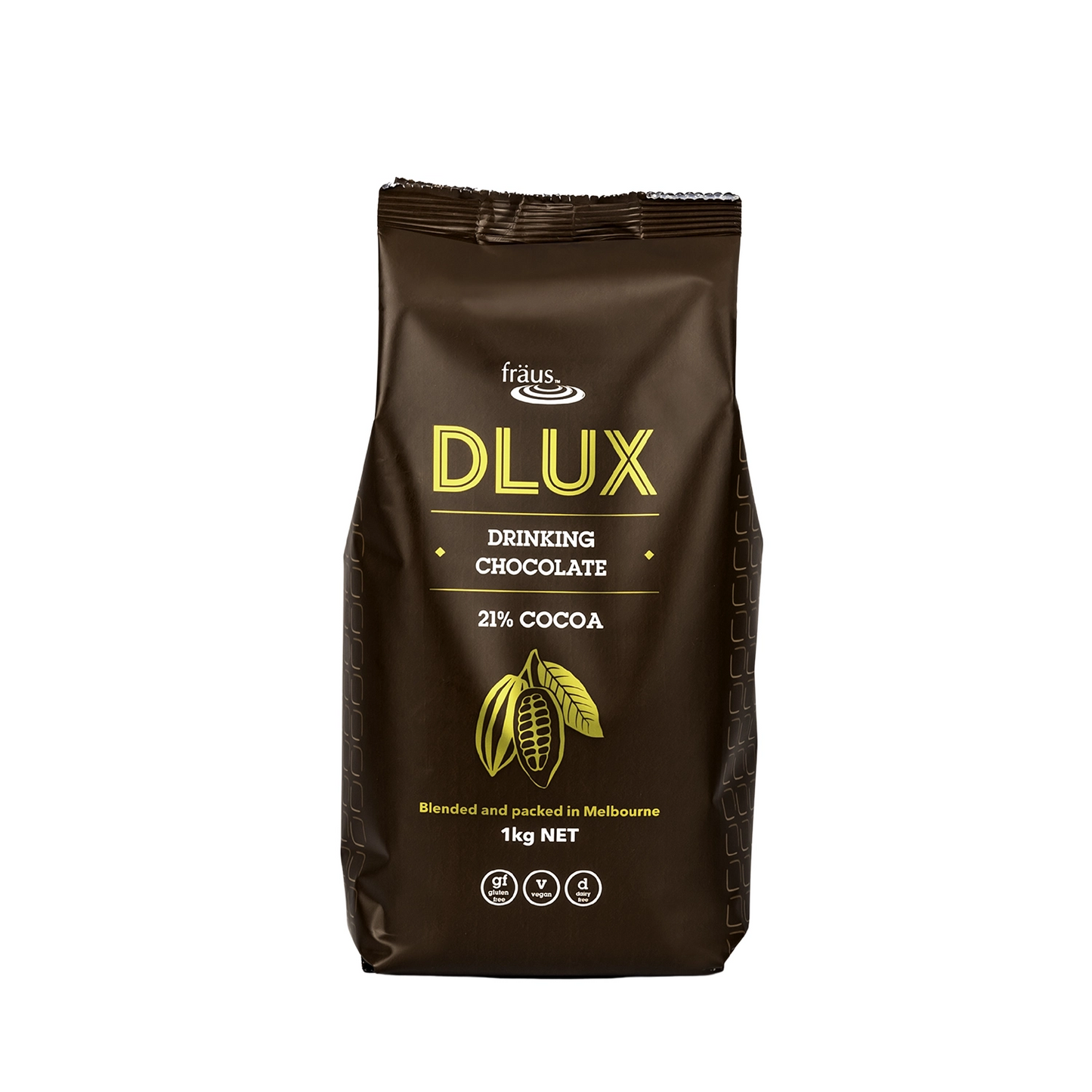 DLUX Drinking Chocolate | 21% Cocoa | 1kg Bag