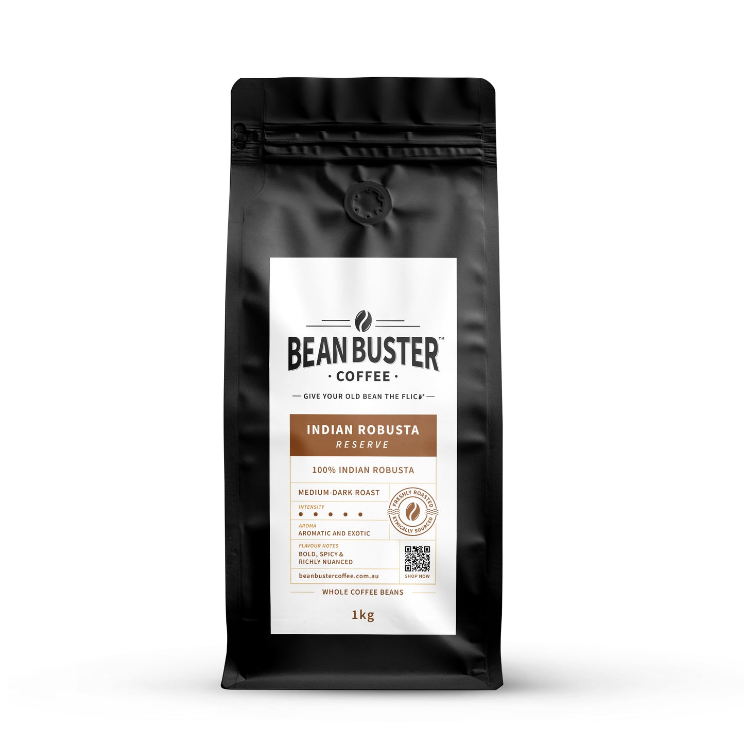 Indian Robusta Reserve | 100% Indian Robusta | Medium-Dark Roast Coffee