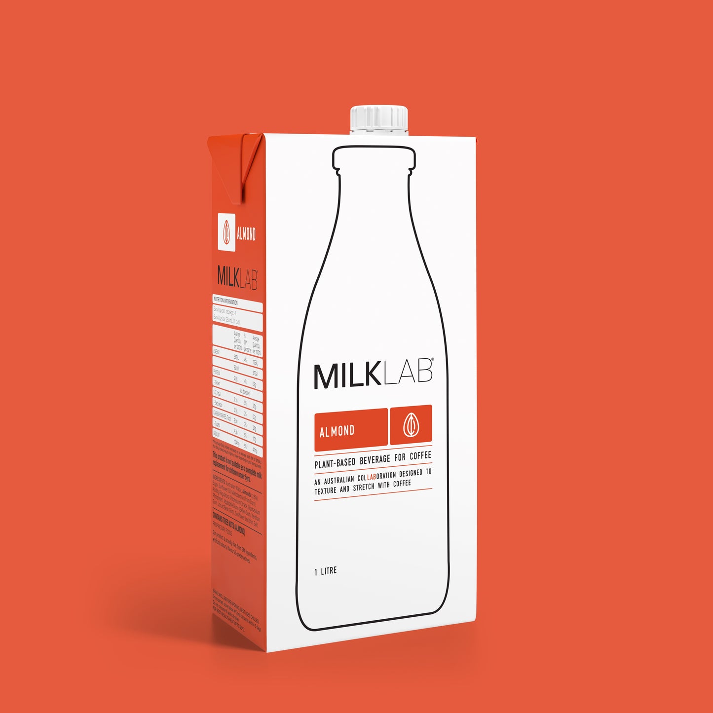 MILKLAB Almond Milk | Barista-Quality Dairy Alternative | 1L