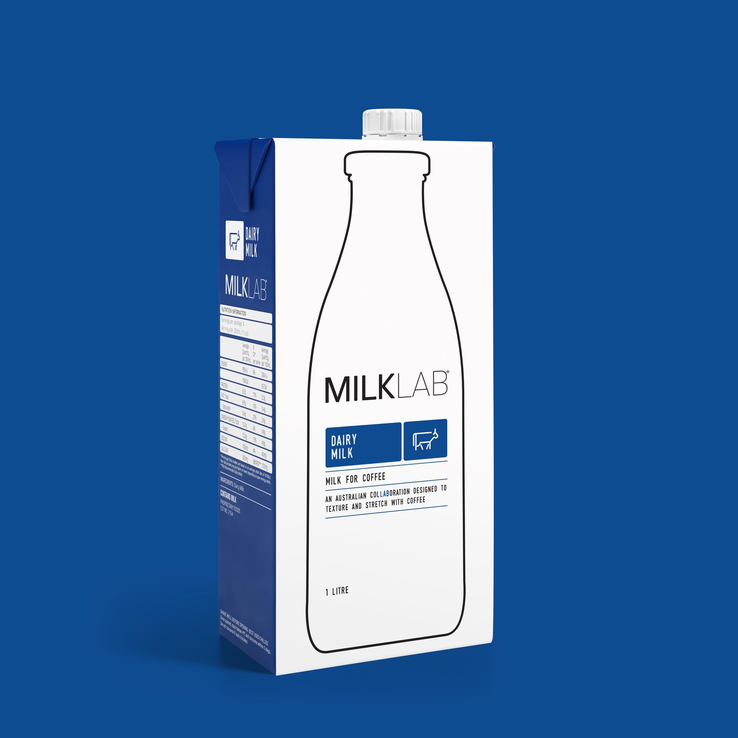 MILKLAB Dairy Milk | Barista-Quality Full Cream Milk | 1L
