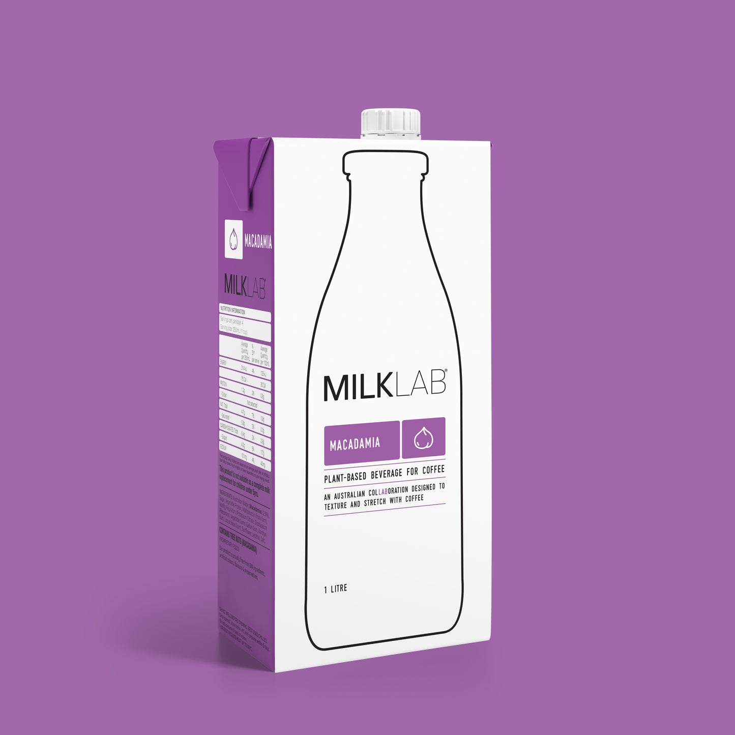 MILKLAB Macadamia Milk | Barista-Quality Dairy Alternative | 1L