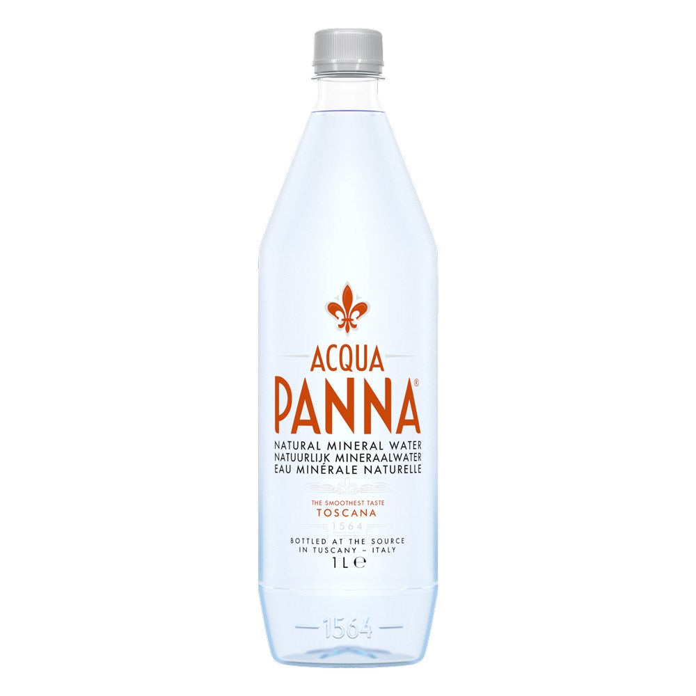 Acqua Panna Still Mineral Water | 1L PET Bottle, 12 Pack