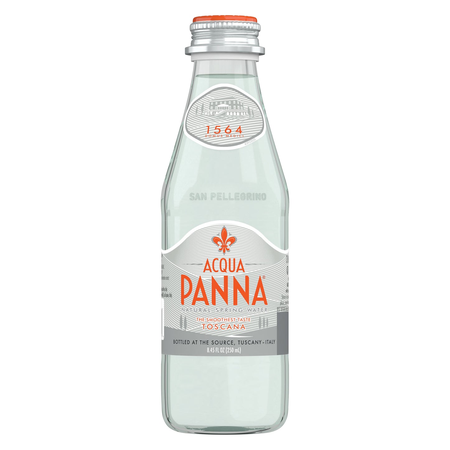 Acqua Panna Still Mineral Water | 250ml Glass Bottle, 24 Pack