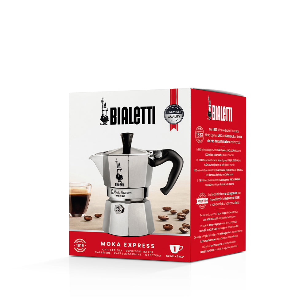 Bialetti Moka Express The Original Italian Coffee Maker Bean Buster Coffee