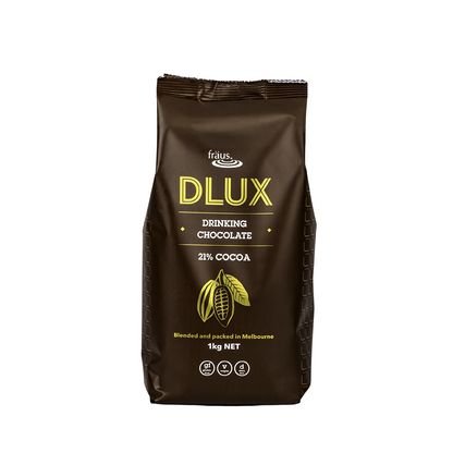 DLUX Drinking Chocolate | 21% Cocoa | 1kg Bag